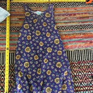 Vintage Sunflower Sun Dress